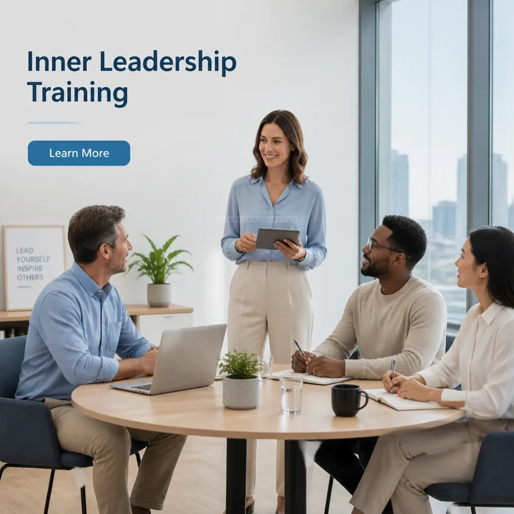Founder practicing inner leadership techniques